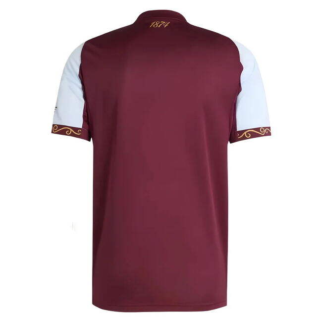 Trendy 2025-2026 Aston Villa Home Moisture-Wicking EPL Shirt Onan#710