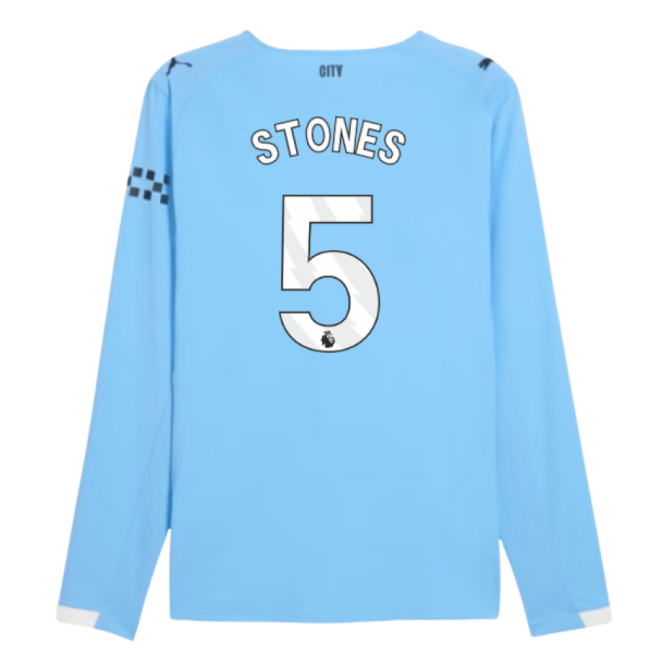 Stones 5 Man City Soccer Club Supporter Shirt - Adults Version (2)