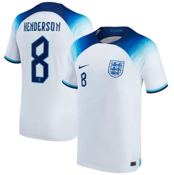 England World Cup 2022 Home HENDERSON Jersey - World Cup Collection