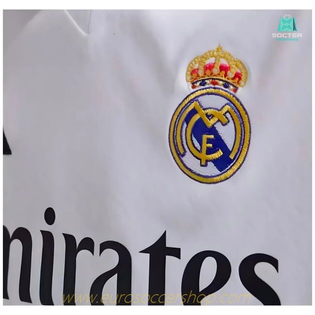 2024-2025 Real Madrid Long Sleeve Home Shirt (Kids) (Arda Guler 15)
