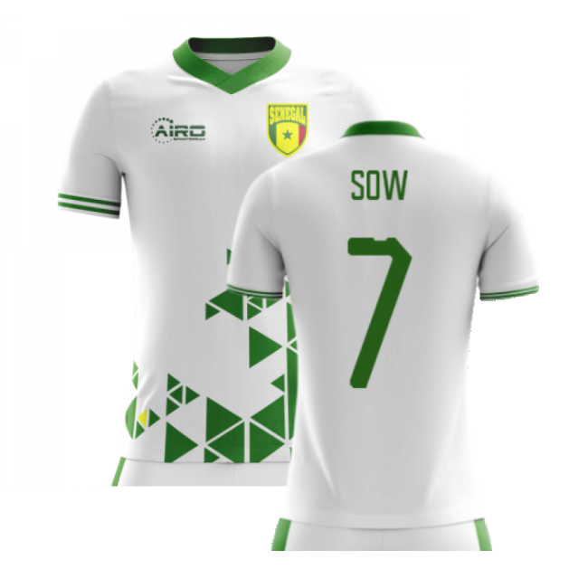 Senegal First Team Elite Quality Home Professional Jersey (Sow 7)