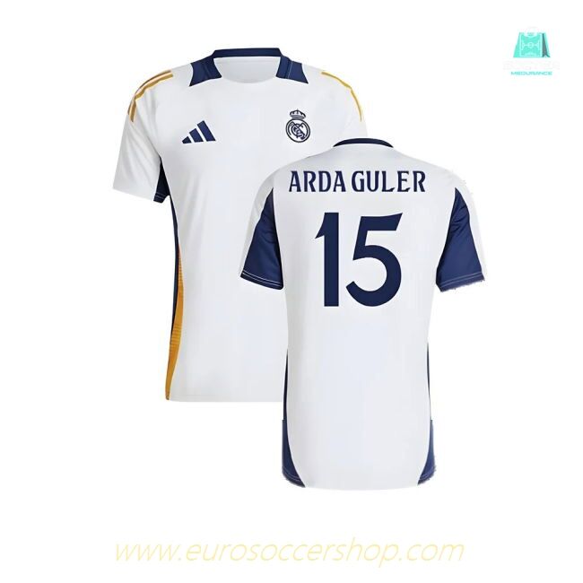 2024-2025 Real Madrid Training Shirt (White) (Arda Guler 15)
