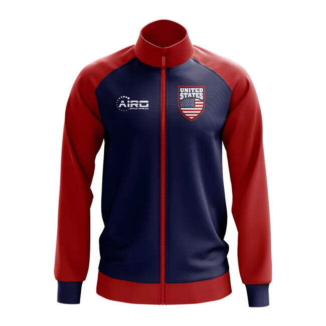 United States Concept Football Track Jacket (Navy)