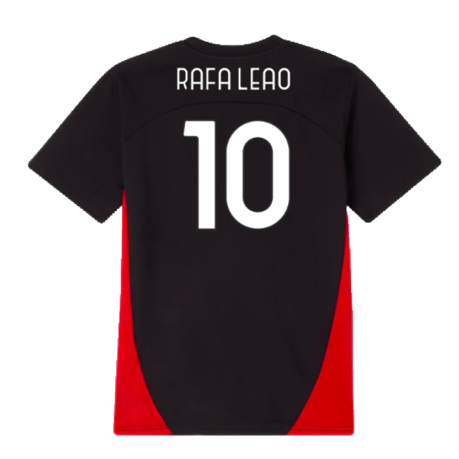 Authentic Rossoneri Practice Shirt R. Leao #10 Fashionable (v5)