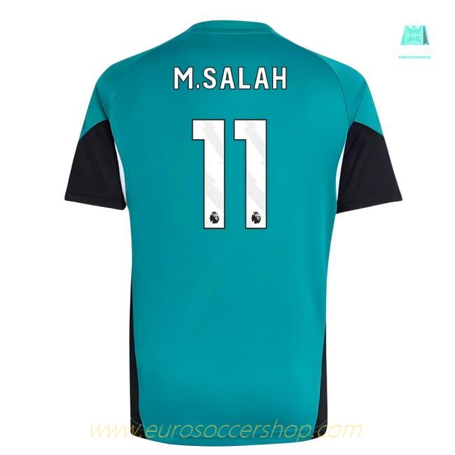2025-2026 Liverpool EU Training Jersey (Green) - Kids (M.Salah 11)