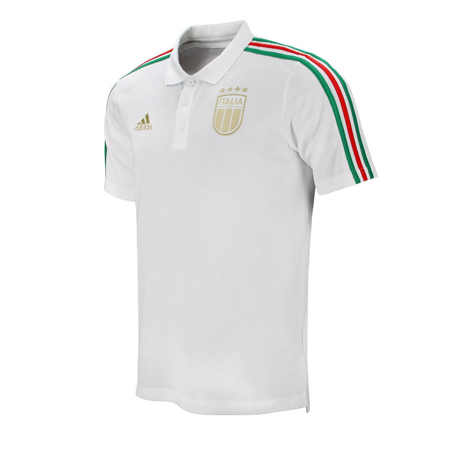 Elite 2024 Italy White Polo Shirt - Official Replica 6502