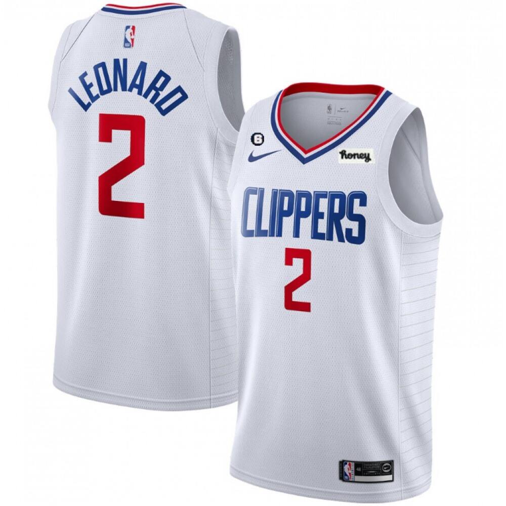 Official Kawhi Leonard2 Jersey White - Fan Favorite