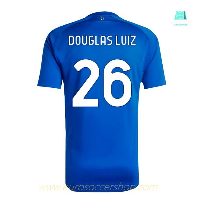 2025-2026 Juventus UBP Jersey (Royal) (Douglas Luiz 26)