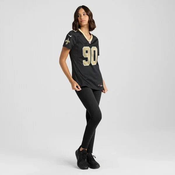 New Orleans Saints Game NFL Jersey - Black | Official Football Apparel