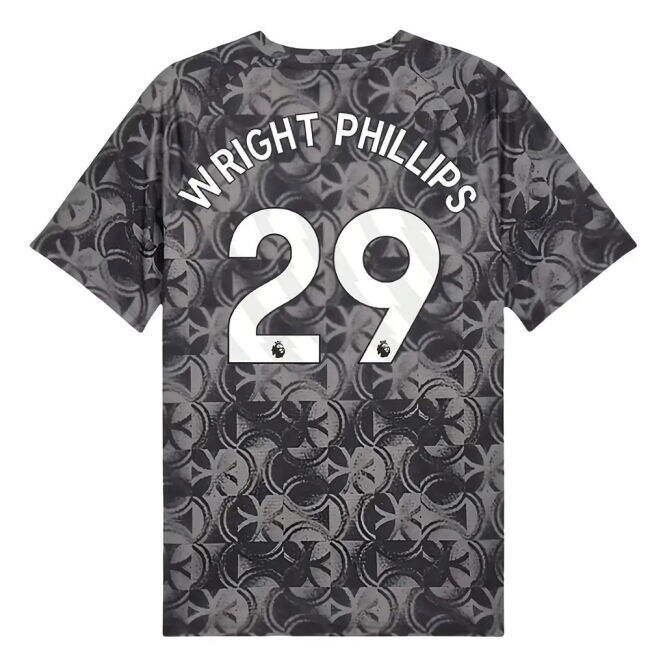 Wright Phillips 29 Man City Club Contemporary Home Game Jersey