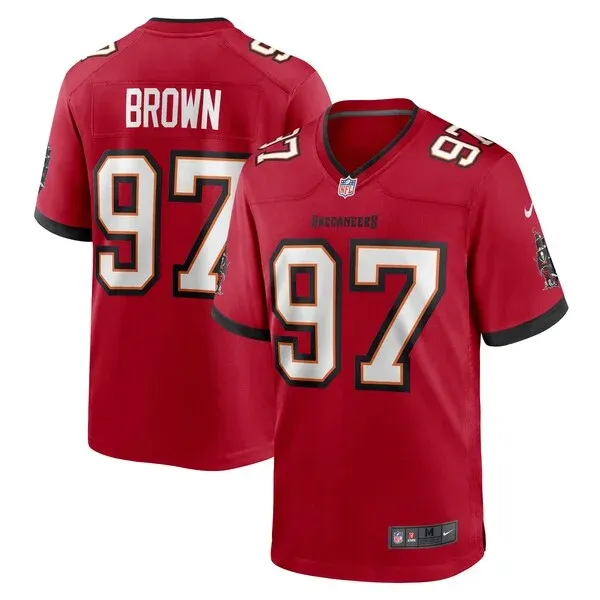 Performance None Game Jersey - Premium Red NFL Fan Jersey | Game Da...
