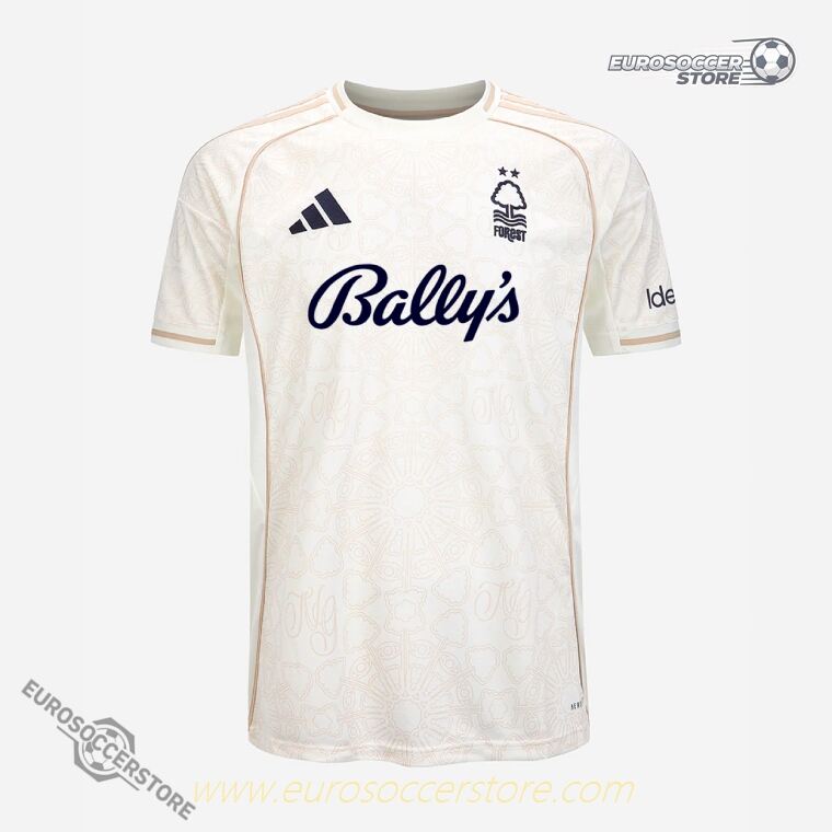 Nottingham Forest's Away Football Jersey for the 25-26 Season