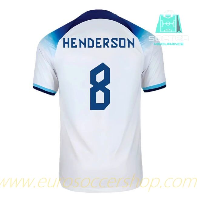 2022-2023 England NT Home Shirt FIFA Approved (Henderson 8)
