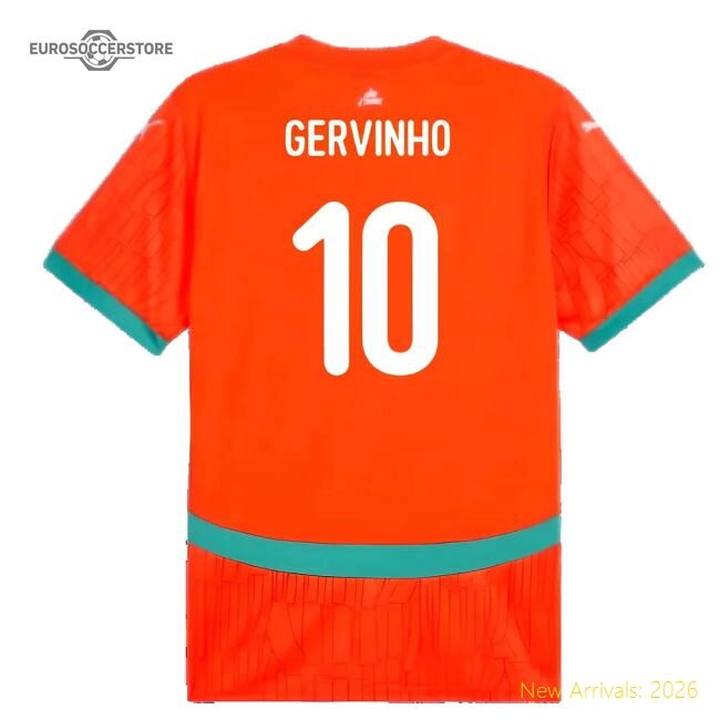 Ivory Coast 20242025 Home Jersey  Top Climalite Drifit