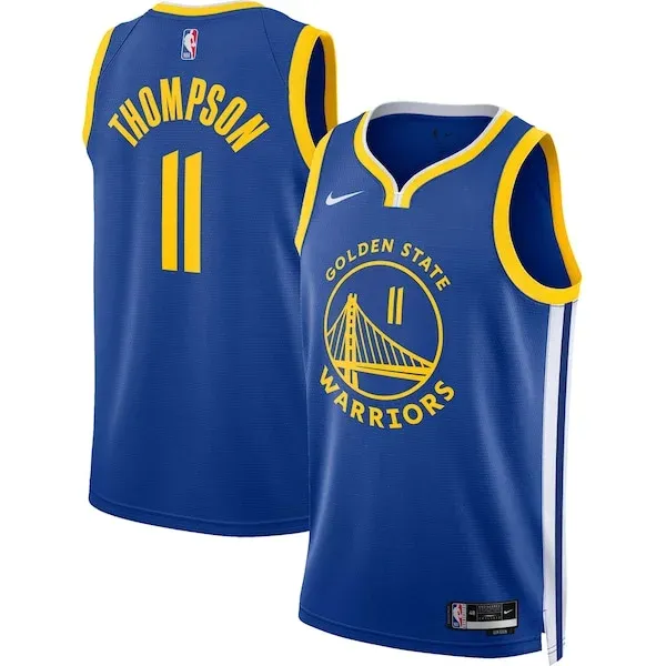 Klay Thompson GSW Swingman Jersey - modern premium - White basketball