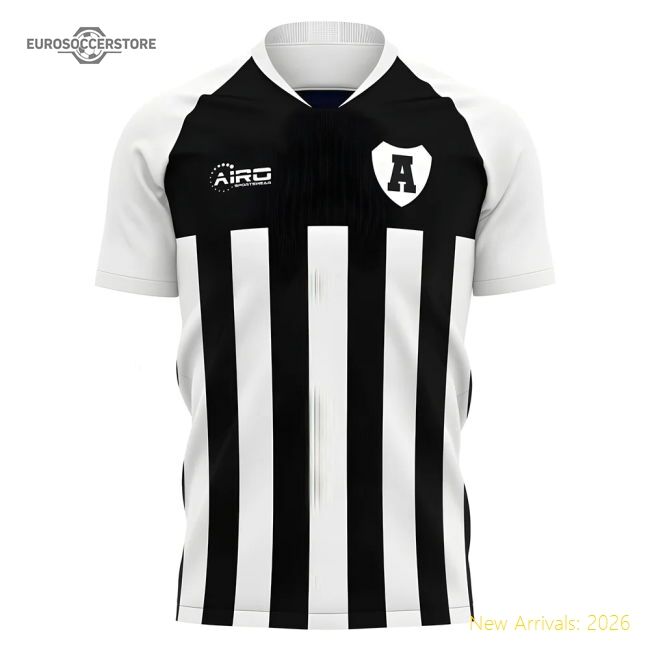Professional-Grade 2025-2026 Ascoli Home Concept Football Shirt