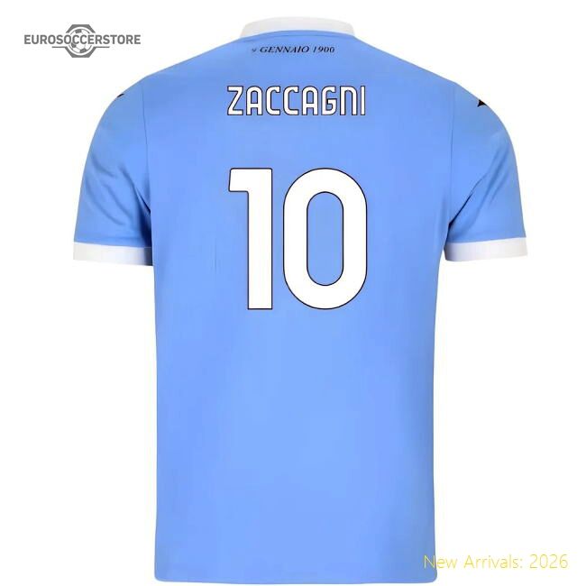2025-2026 Biancocelesti Home Shirt (zaccagni 10) - Cost-effective