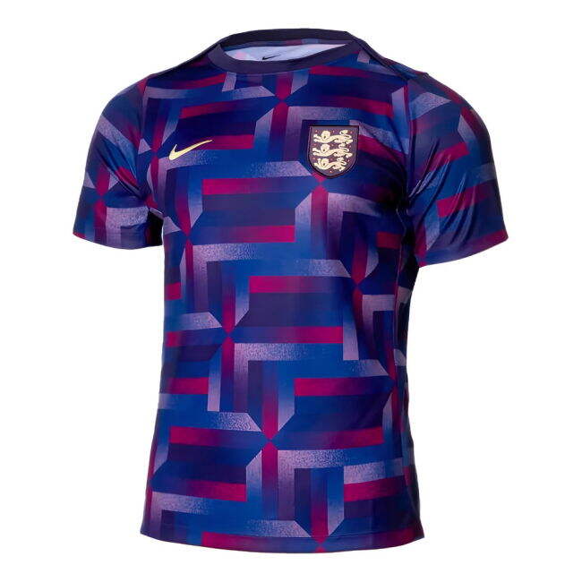 2024-2025 England Academy Pro Pre-Match Shirt (Purple Ink) (Palmer 24)