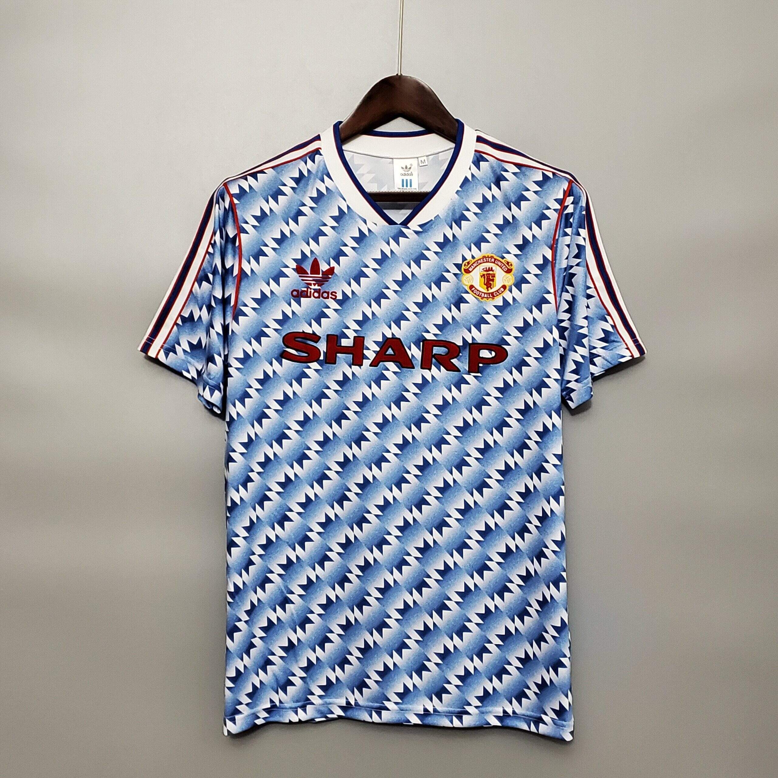 1990-1992 Man United Away retro kit