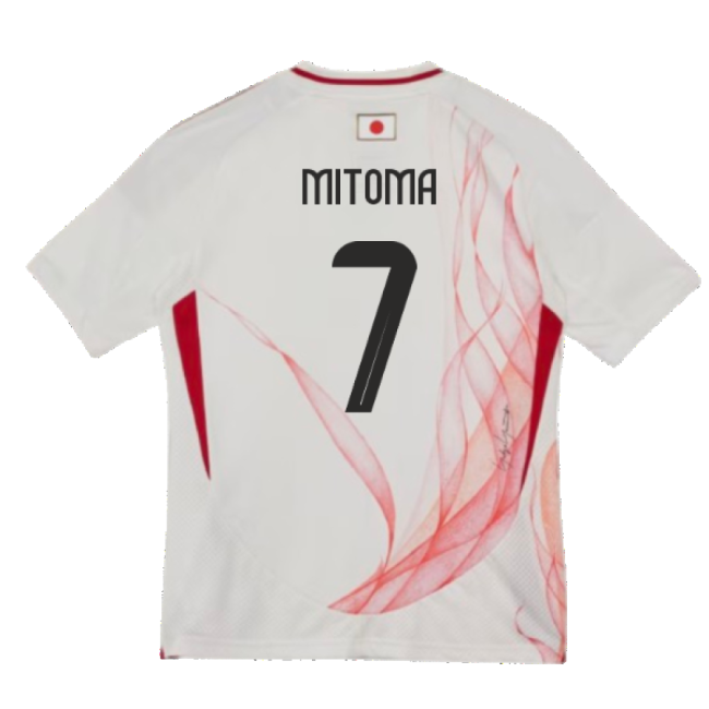Official 2024-2025 Japan AFC Away Shirt (Mitoma 7) (Kids)
