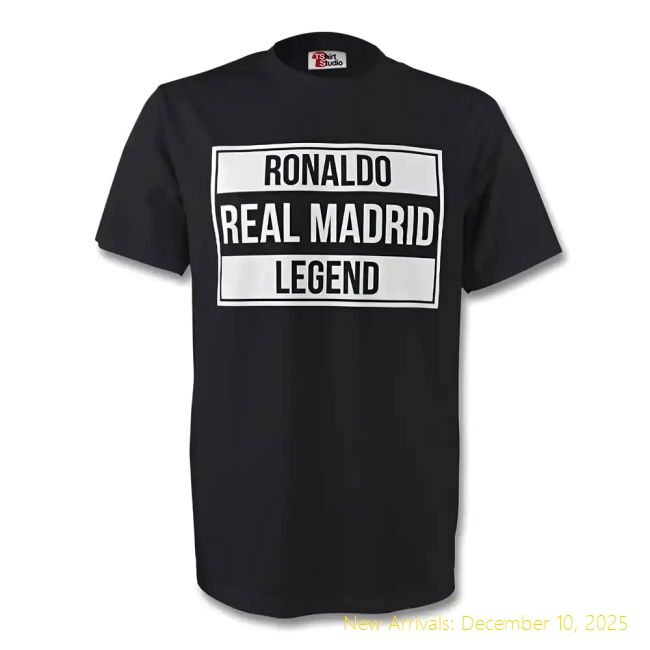 Ronaldo Real Madrid (rm) Tee - Official Edition - Elite Performance