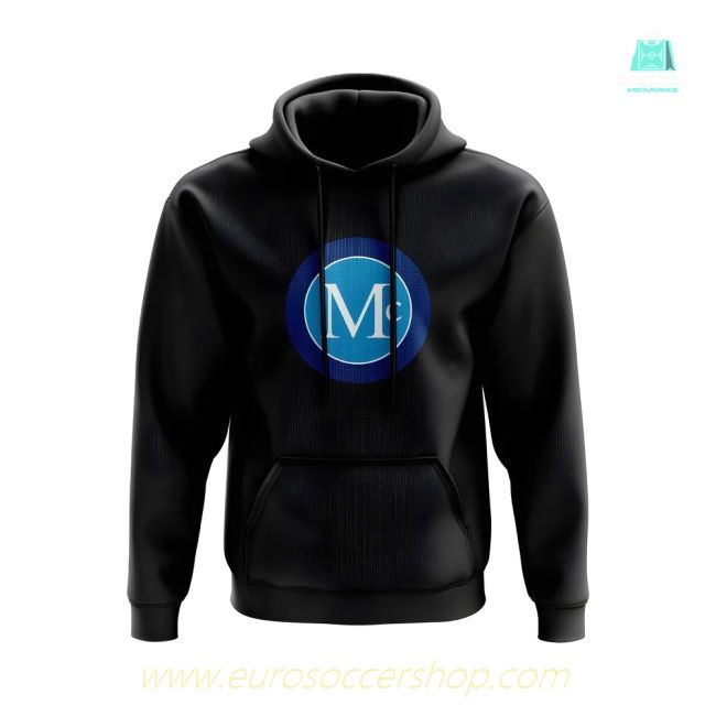 Scott McTominay Napoli Badge Hoody (Black)