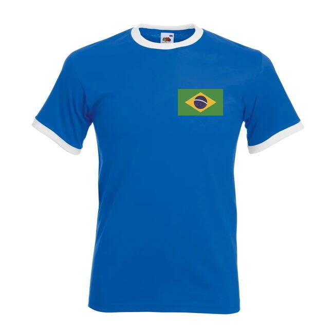 Match Replica Brazil Home Fan Jersey (Adults)
