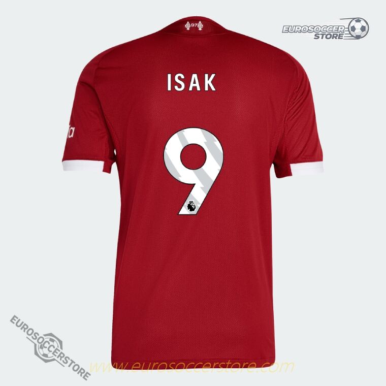 25-26 Liverpool FC Home Jersey - ISAK #9 (Player Edition)