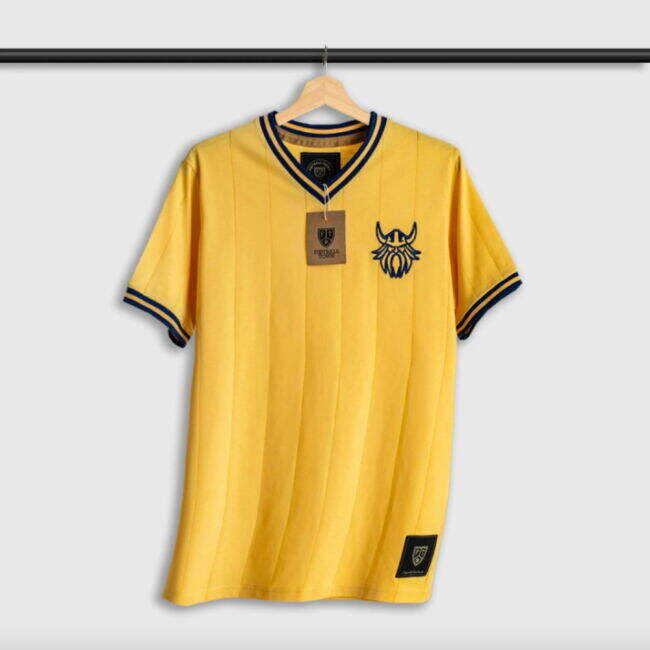 Sweden Blagult Home Retro Football Shirt