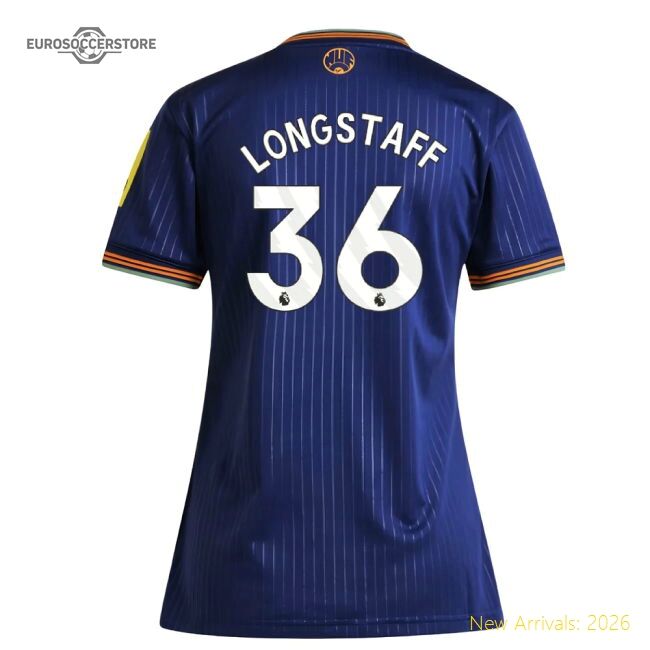 Official 2025-2026 Newcastle Third Shirt (womens) (longstaff 36)