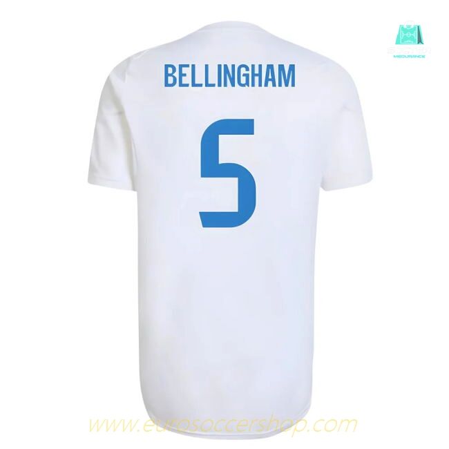2025-2026 Real Madrid EU Training Jersey (White) (Bellingham 5)