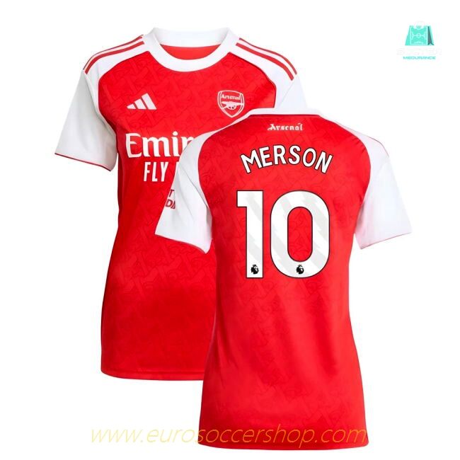 2025-2026 Arsenal Home Shirt (Womens) (Merson 10)