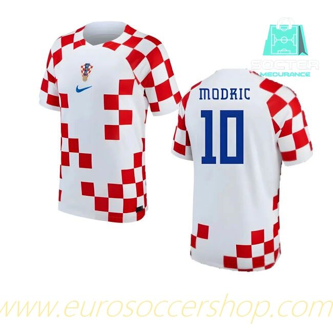 2022-2023 Official Croatia Home Kit (MODRIC 10)