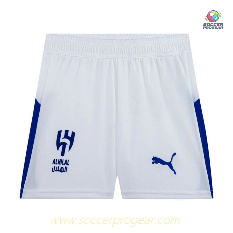 AL Hilal Away Kids Edition Jersey Set Soccer Football Shirt 2025-2026 Season