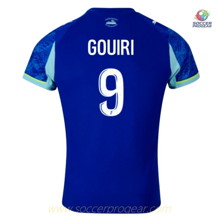 OM Ligue 1 Third Kids Edition Soccer Uniform Team Jersey 2025/26 Collection Gouiri