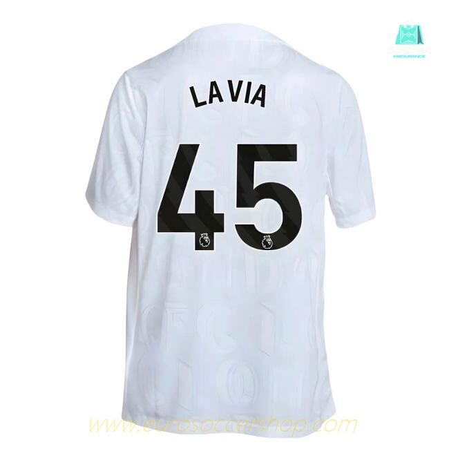2025-2026 Chelsea Academy Pro Pre-Match Football Top (White) (Lavia 45)