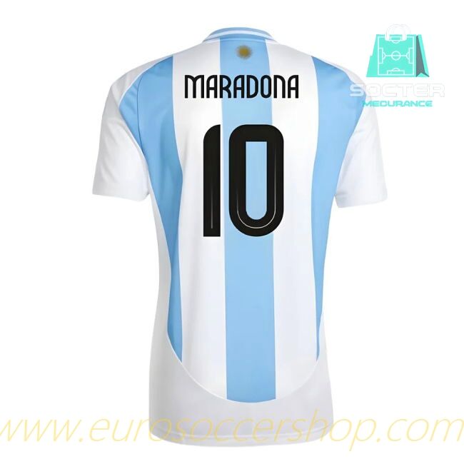 2024-2025 Season Argentina NT Genuine Home (MARADONA 10)