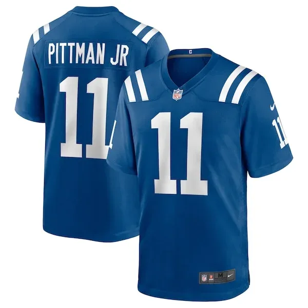 None Michael Pittman Game Jersey - Royal | NFL Player Jersey