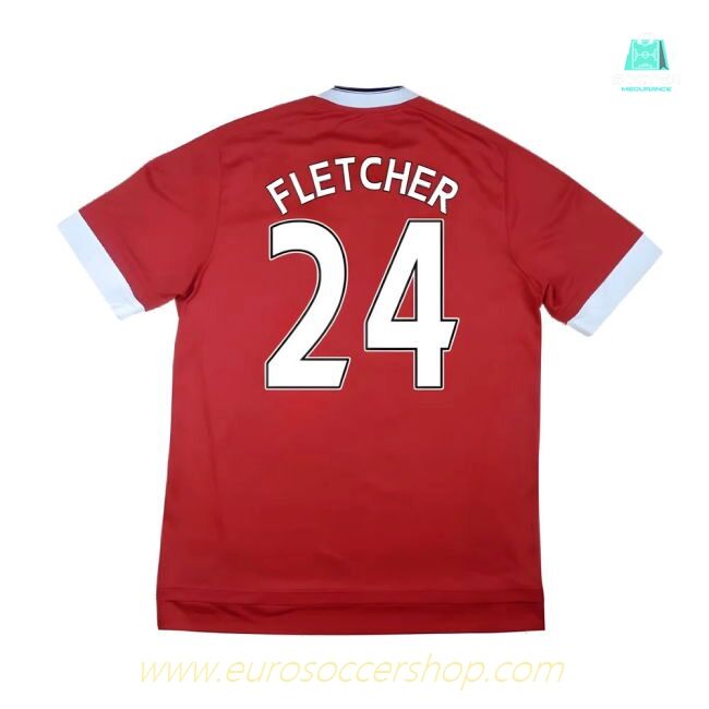 Manchester United 2015-16 Home Shirt (Excellent) (Fletcher 24)
