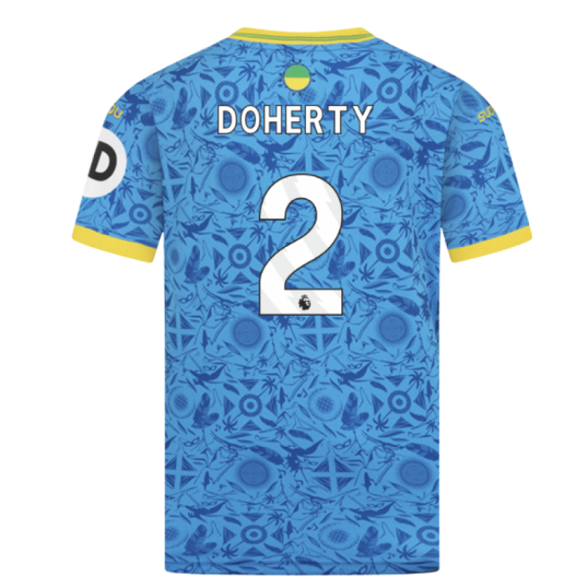 Kids 2025 Edition Wolves Third Match Shirt 2025-2026 (Doherty 2)