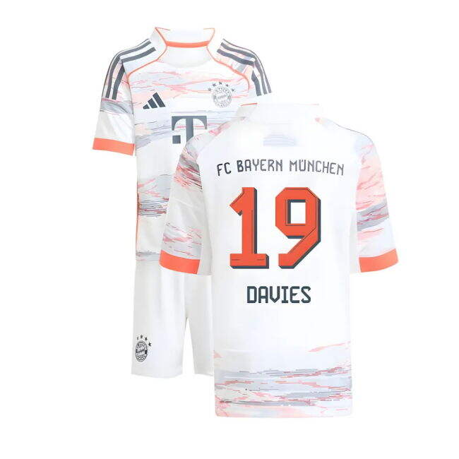 Bayern Davies #19 Official Licensed Loyal 2024-2025 Season Fan Jersey
