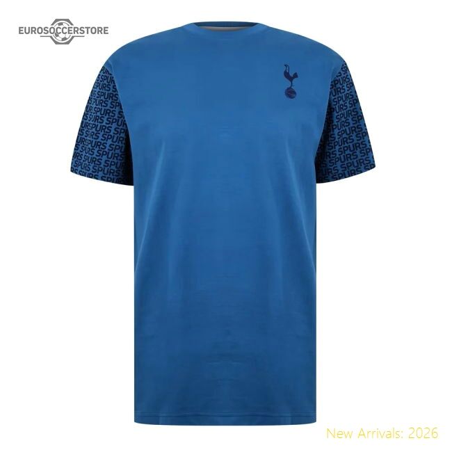Thfc Hotspur Graphic T-shirt (blue) - Reasonable Price - Premium Quality