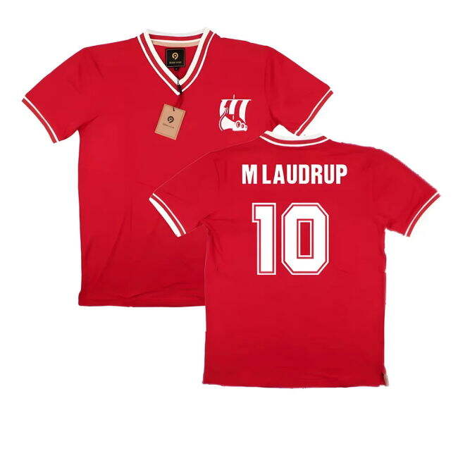 Original Replica Denmark Home Fan Jersey for Adults