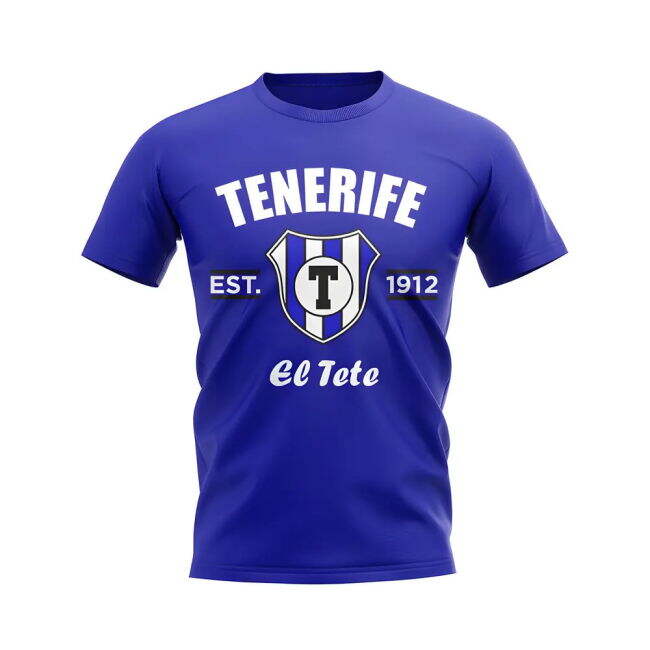Tenerife Established Football T-Shirt (Blue)