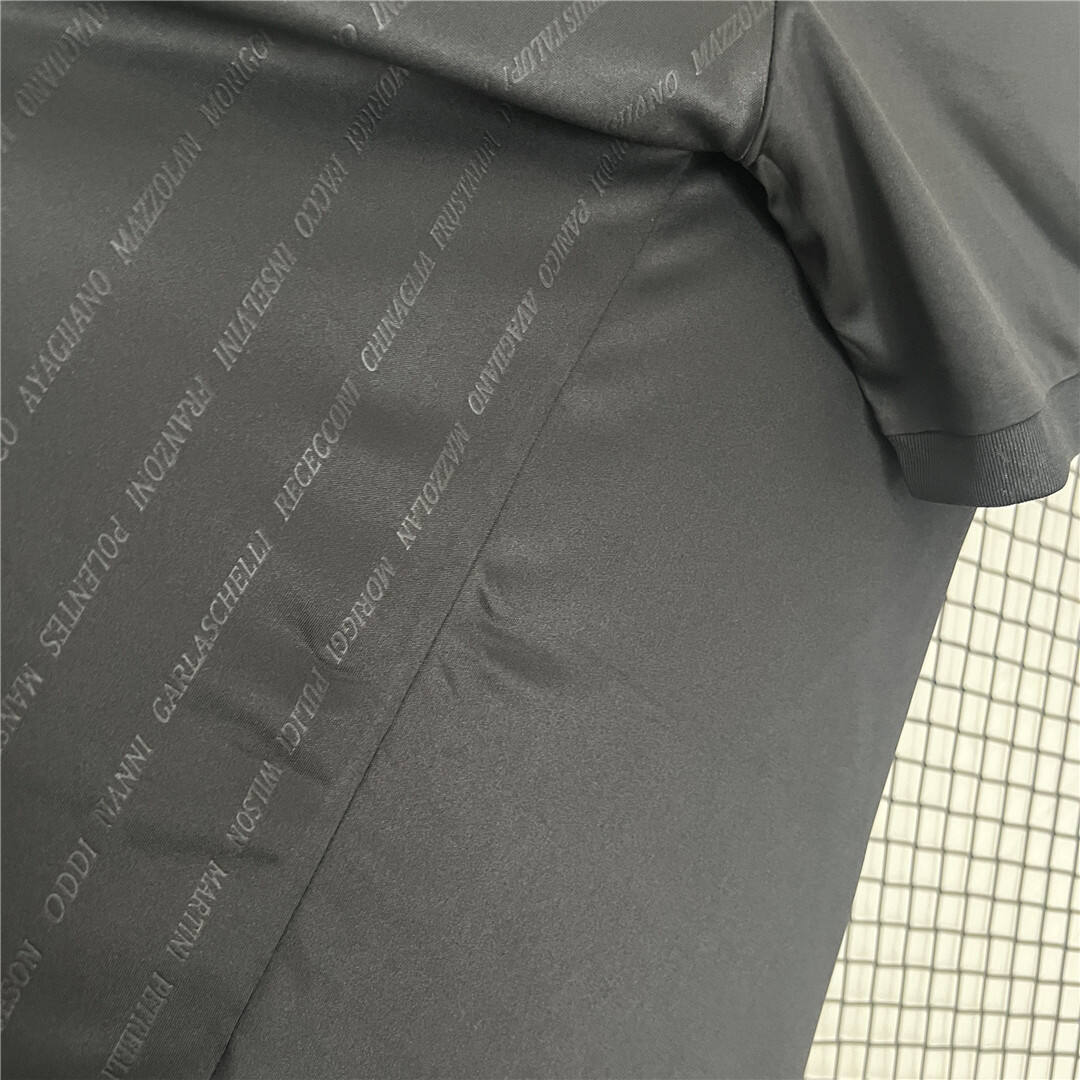 2425 Lazio 50th Anniversary Black Shirt - Official Replica 7951