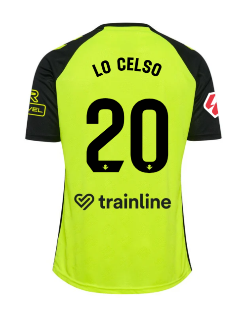2024-25 Season Real Betis Away Jersey - LO CELSO Number 20