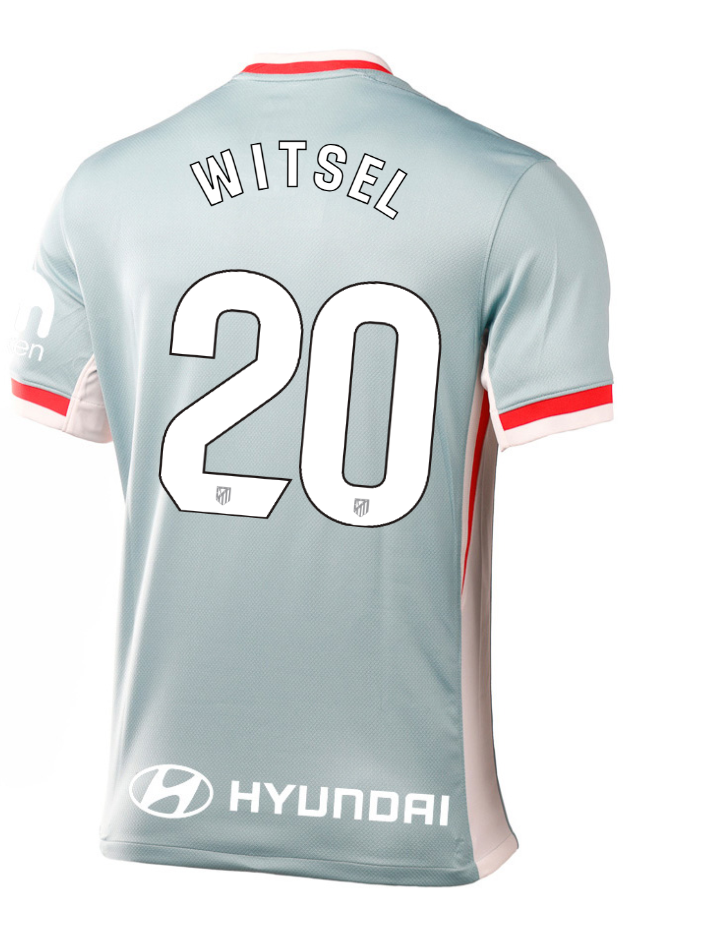 Witsel's 2024-25 Atletico Madrid Away Laliga Jersey with No.20