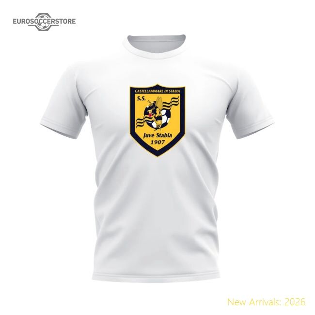 Luxury Juve Stabia Badge T-shirt (white) - Official Design