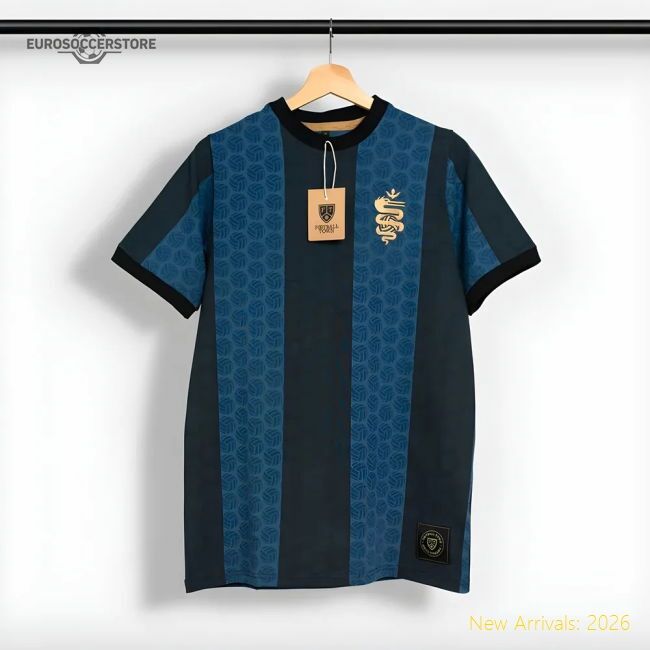 Outstanding Il Serpente Ball Shapes Retro Football Shirt