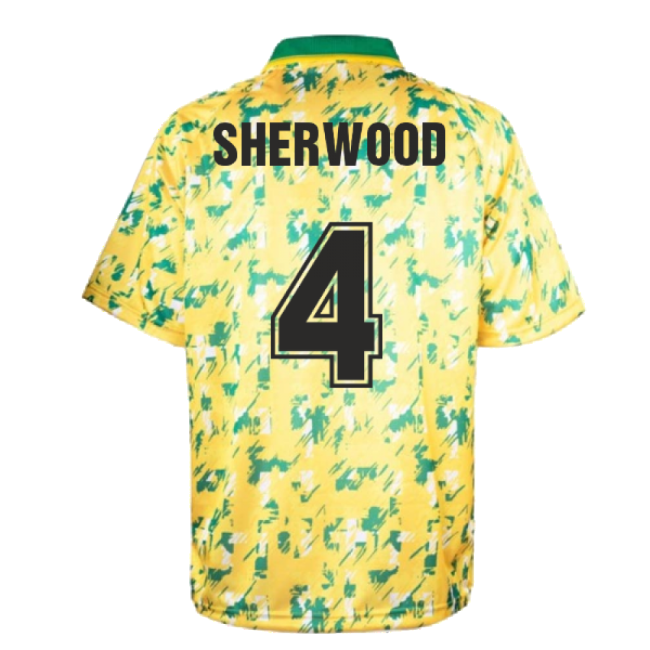 Norwich City 1993 Retro official style Shirt (Men